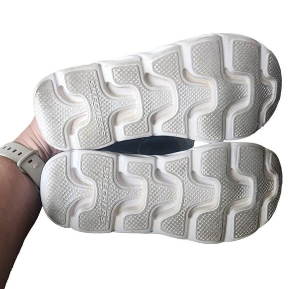 Skechers S Light Hypno-Splash Sandals Black Blue Big Boys US 3 - Picture 10 of 11